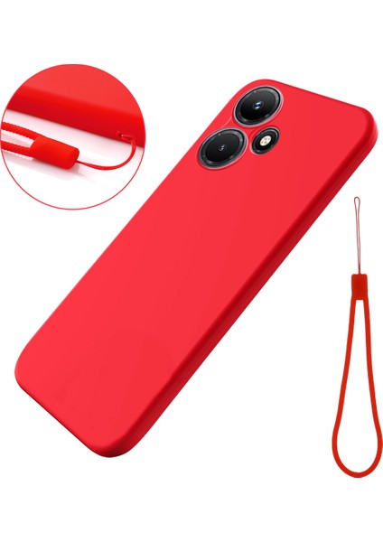 Infinix Hot 30 Yumuşak Astar Sıvı Silikon Arka Kapak Bırak-Kötü Cep Telefon Kılıfı (Yurt Dışından)