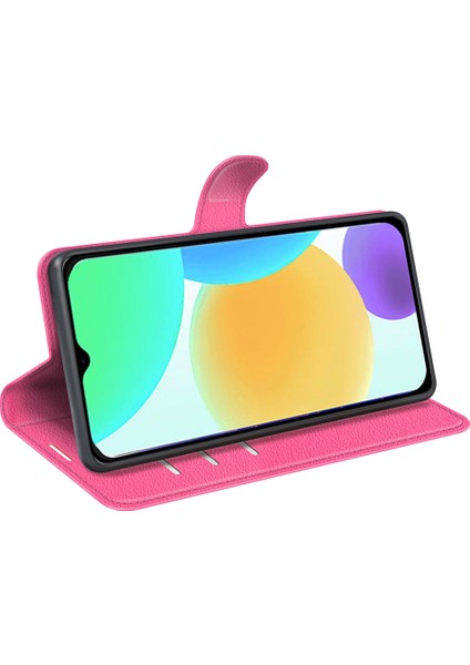 Infinix Smart 6 Cüzdan Anti-Drop Kabuğu Litchi Doku Pu Deri Deri Flip Stand Telefon Kılıfı Kapak (Yurt Dışından) fırsatları