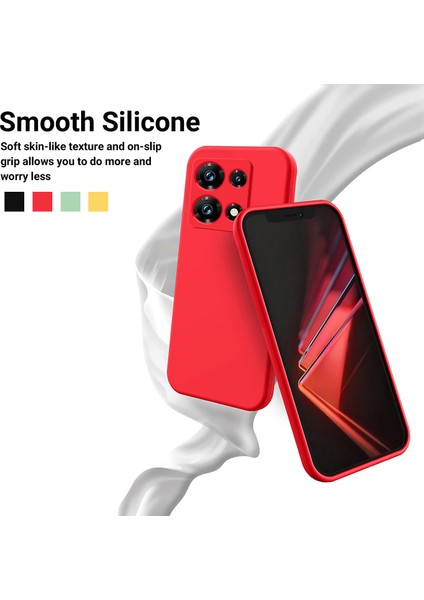 Infinix Note 30 Pro 4g Yumuşak Astar Telefon Kılıfı Sıvı Silikon Şok Geçirmez Kapak (Yurt Dışından) fırsatları