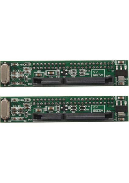 2x 2,5 Inç Ide Sata Adaptörüne, Dizüstü Bilgisayarı 44 Pin Erkek Ide Pata HDD Sabit Disk Sürücüsü Ssd'yi Seri Bağlantı Noktasına Dönüştürün (Yurt Dışından)