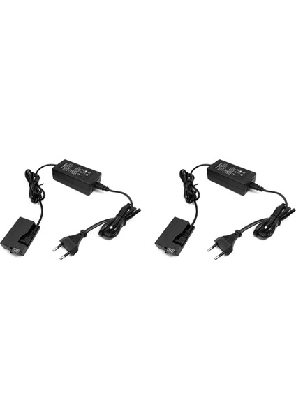 2x -E8 Dijital Kamera Ac Güç Adaptörü Kiti Rebel T2I T3I T5I 600D 650D 700D Kiss X4 X5 X6 Ab Tak (Yurt Dışından)