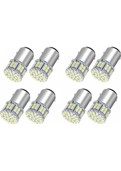 Adet 6000K Beyaz 1157 50SMD Kuyruk Fren LED Ampul BAY15D 12V (Yurt Dışından)