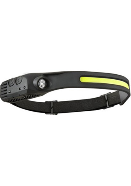 Silikon Sensörlü Far Tip-C Şarj Edilebilir Beyaz Işık Dış Mekan Koşu ve Balıkçılık Koçanı Far (Yurt Dışından)