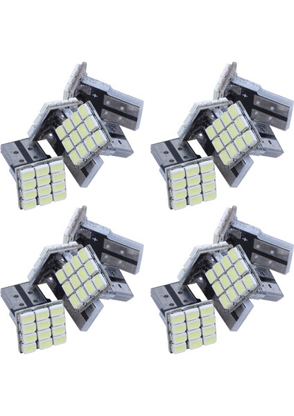 T10 W5W Beyaz Canbus 1206 12-Smd LED 12V Ampul Lamba X16 (Yurt Dışından)