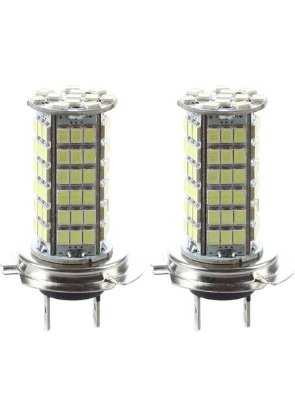 2x Beyaz H7 12V 102 Smd LED Araba Farı Ampul Işık Lambası (Yurt Dışından)