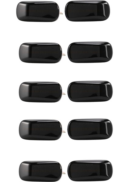 5x Araba LED Dinamik Yan Işaretleyici Sinyal Lambası Işık Dönüş Lambası Accord-V Fit Jazz Odyssey Siyah (Yurt Dışından)