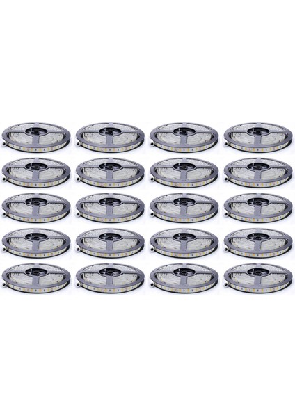 20X Esnek 5m Dc 12V 36W Smd 2835X300 IP20 Sıcak BEYAZ(3000K) LED Şerit Bant Işıkları (Yurt Dışından)