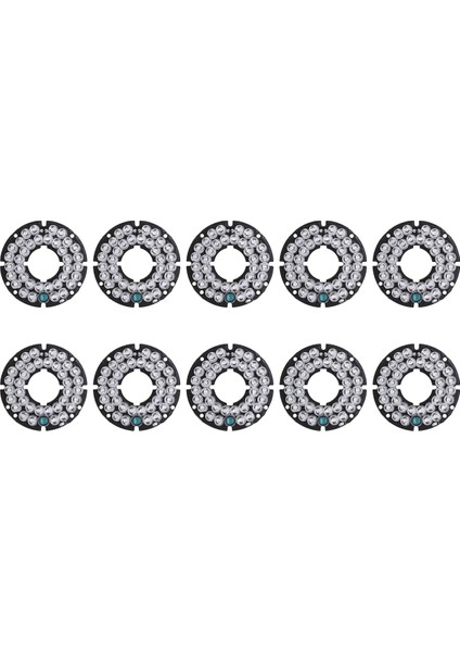 Cctv Ccd Güvenlik Kamerası Için 10X Kızılötesi Ir 36 LED Aydınlatıcı Kart Plakası (Yurt Dışından)