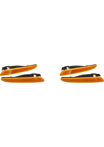 2x Çift Ön Tampon Yan Işaretleyici Işık Dönüş Sinyali Lambası W211 E Sınıfı E320 E350 E550 E63 2007-2009 (Yurt Dışından)