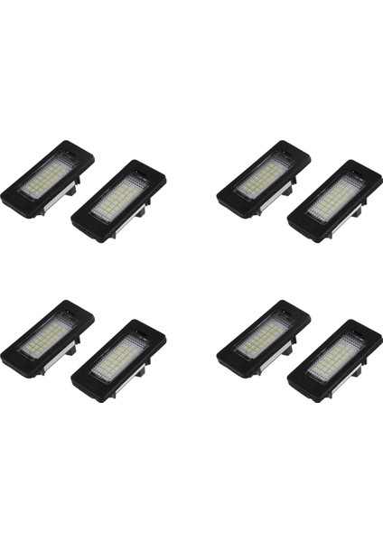 4 Çift Hata Ücretsiz 24 3528 E39 E60 E61 E90 5 Serisi Için LED Plaka Işık Lambası (Yurt Dışından)
