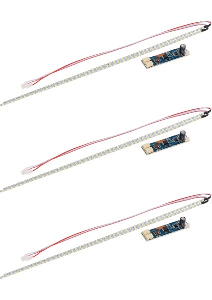 Adet 315MM 15 Inç LCD Geniş Ekran Kısılabilir Ayarlanabilir LED Işıklar Arka Işık Şeridi Kiti (Yurt Dışından)