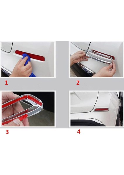 Xtrail Rogue T33 2021 2022 Araba Arka Sis Lambası Lambası Kapağı Trim Dekoratif Çerçeve Etiket Aksesuarları (Yurt Dışından) indirimleri