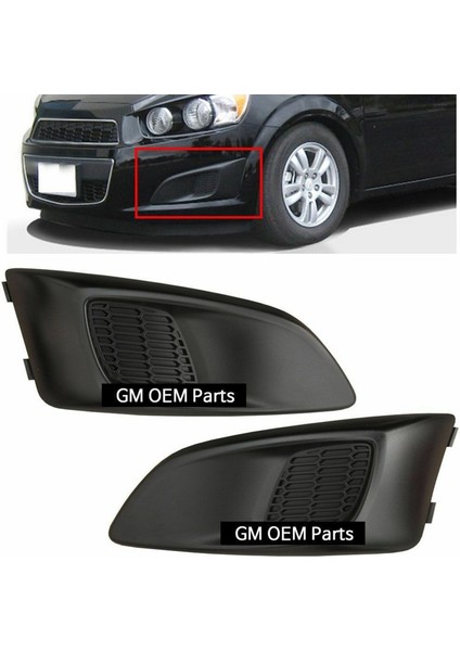 Ön Sağ Ön Tampon Sis Lambası Kapağı 96694774 2012-2016 Sonic Sedan Için (Yurt Dışından) fiyatları