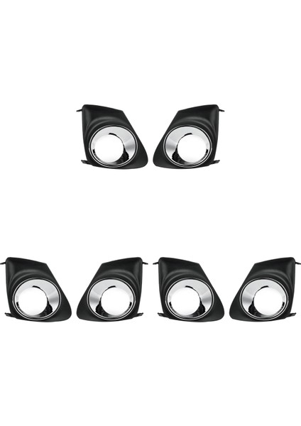 2011-2013 Için 3x Araba Ön Sis Farı Lambası Kapağı Izgarası (Yurt Dışından)