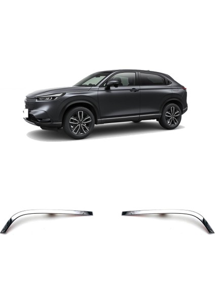 Krom Ön Tampon Alt Izgara Trim Şeritleri Sis Far Kapağı Trim -V Vezel 2021 2022 (Yurt Dışından) fiyatları