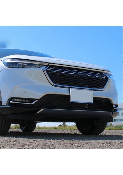 Krom Ön Tampon Alt Izgara Trim Şeritleri Sis Far Kapağı Trim -V Vezel 2021 2022 (Yurt Dışından) modelleri