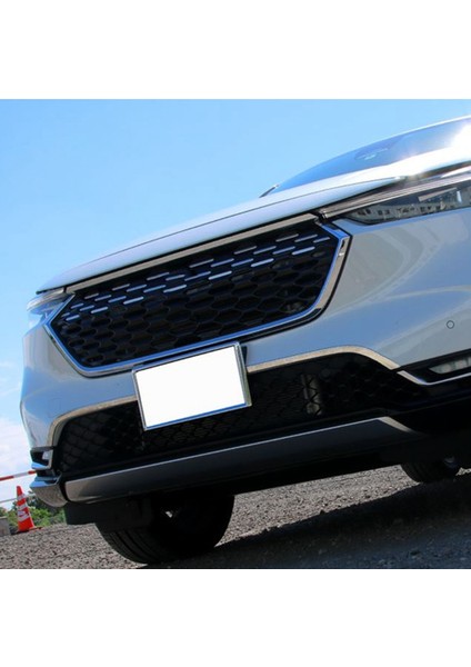 Krom Ön Tampon Alt Izgara Trim Şeritleri Sis Far Kapağı Trim -V Vezel 2021 2022 (Yurt Dışından) fırsatları
