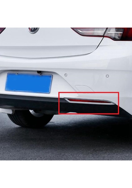 Regal 2017 2018-2021 Için Araba Arka Sis Lambası Lambası Kapağı Trim Kuyruk Lambası Çerçeve Kalıplama Dekor Etiket Aksesuarları (Yurt Dışından) fırsatları