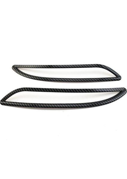 Mg 6 Mg6 2020 2021 Karbon Fiber Araba Arka Sis Lambası Lambası Dekoratif Krom Çerçeve Trim Dekoratif Aksesuarları (Yurt Dışından)