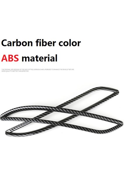 Mg 6 Mg6 2020 2021 Karbon Fiber Araba Arka Sis Lambası Lambası Dekoratif Krom Çerçeve Trim Dekoratif Aksesuarları (Yurt Dışından) modelleri