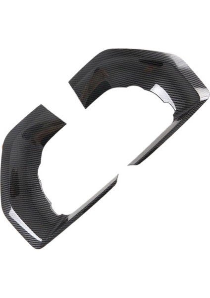 Araba Karbon Fiber Ön Tampon Spoiler Kapakları Trim Sis Farları Kaş Rüzgar Bıçak Etiket Mohave 2020 2021 2022 (Yurt Dışından) indirimleri