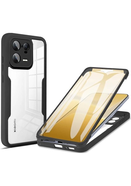 Xiaomi 13T 360 Her Şey Dahil Şeffaf Cep Telefonu Kılıfı (Yurt Dışından)