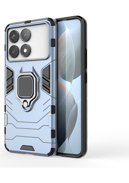 Poco X6 Pro Yüzük Braket Zırh Cep Telefonu Kılıfı (Yurt Dışından)