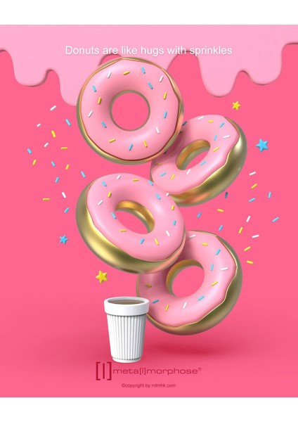 Donut Anahtarlık