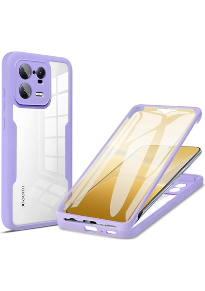 Xiaomi 13T 360 Her Şey Dahil Şeffaf Cep Telefonu Kılıfı (Yurt Dışından)