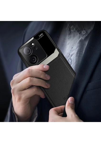 Poco X5 Pro 5g Business Pu Deri Cep Telefonu Kılıfı (Yurt Dışından)