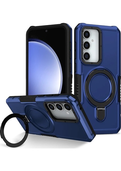 Samsung Galaxy S24 Plus Halka Standı Zırh Cep Telefonu Kılıfı (Yurt Dışından)