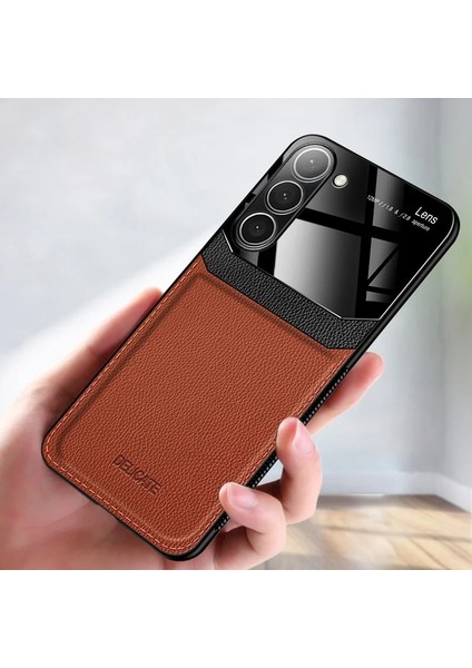 Samsung Galaxy S21 Business Pu Deri Cep Telefonu Kılıfı (Yurt Dışından)