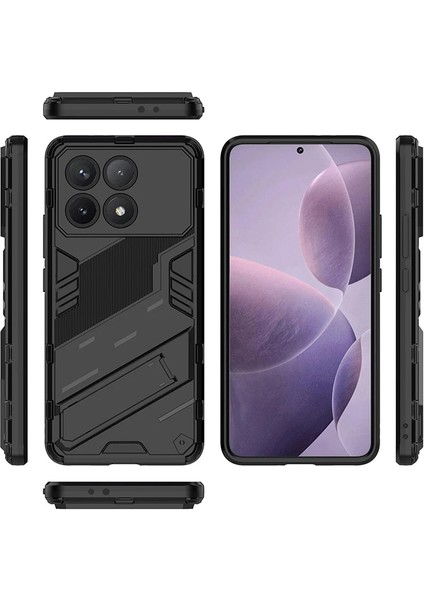 Poco X6 Pro Braket Zırhı Cep Telefonu Kılıfı (Yurt Dışından)