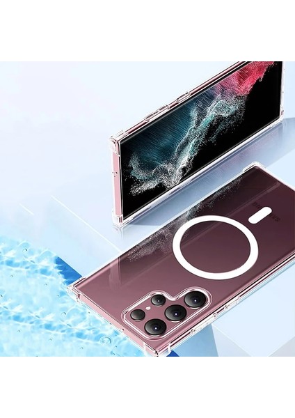 Samsung Galaxy S20 Plus Manyetik Hava Yastığı Anti -Düşme Cep Telefonu Kılıfı (Yurt Dışından)