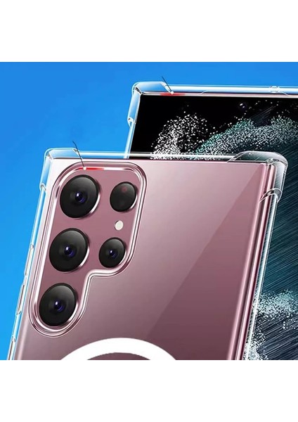 Samsung Galaxy S20 Plus Manyetik Hava Yastığı Anti -Düşme Cep Telefonu Kılıfı (Yurt Dışından)