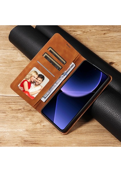 Xiaomi 13T Pro Cilt Hissi Açılır Kapanır Kapak Cep Telefonu Kılıfı (Yurt Dışından) modelleri