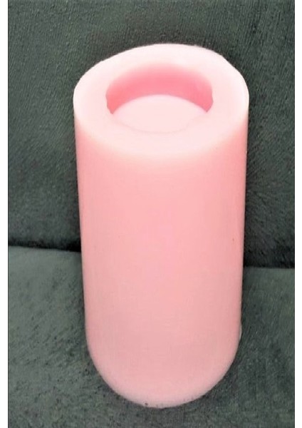 4.5X15CM Çizgili Silindir Mum Silikon Kalıp K-1247 fiyatları
