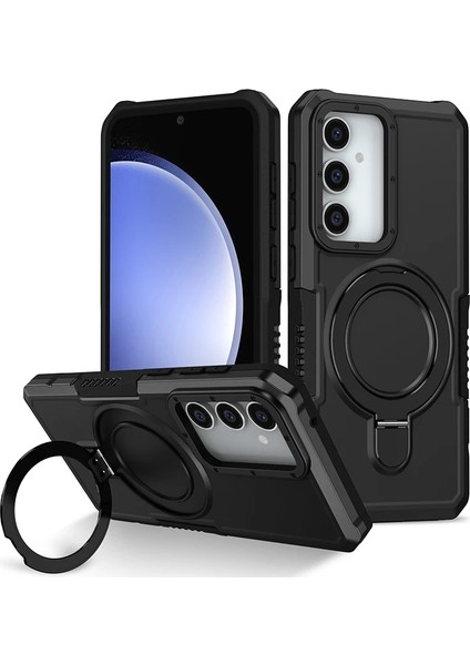 Samsung Galaxy S22 Halka Standı Zırh Cep Telefonu Kılıfı (Yurt Dışından)