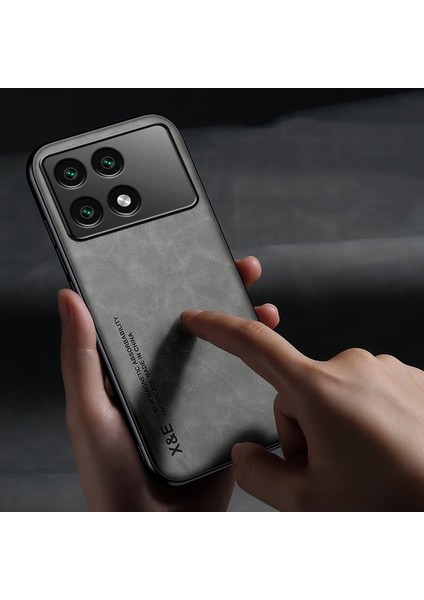 Poco X6 Pro Cilt Hissi Manyetik Emme Cep Telefonu Kılıfı (Yurt Dışından) modelleri