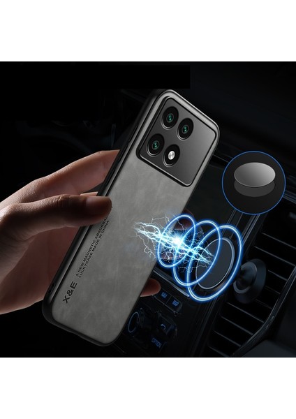 Poco X6 Pro Cilt Hissi Manyetik Emme Cep Telefonu Kılıfı (Yurt Dışından) fırsatları