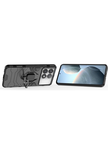 Poco X6 Pro Yüzük Braket Zırh Cep Telefonu Kılıfı (Yurt Dışından) fırsatları