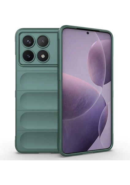 Xiaomi Redmi K70E Zırh Silika Jeli Cep Telefonu Kılıfı (Yurt Dışından)