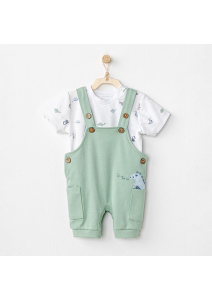 Jumpsuit Dinosaur Bebek Salopet AC24571