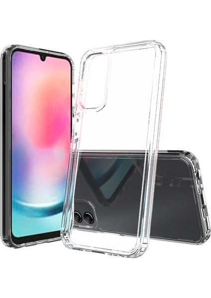 Samsung Galaxy A24 4g Anti-Çizik Telefon Kasası Akrilik Tpu Kristal Berraklığında Telefon Geri Kapağı (Yurt Dışından)