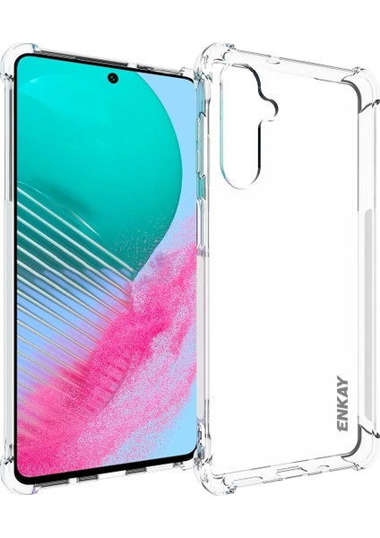 Samsung Galaxy M54 5G/F54 5g Slip Anti-Slip Strip Edge Akıllı Telefon Kapağı Tpu Net Telefon Kapağı (Yurt Dışından)