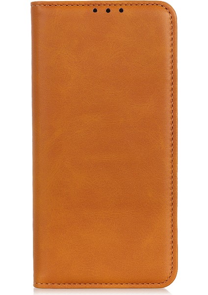 Samsung Galaxy A12 Anti-Drop Cüzdan Standı Kabuk Şok Geçirmez Flip Koruyucu Kapak Kahverengi (Yurt Dışından) fiyatları