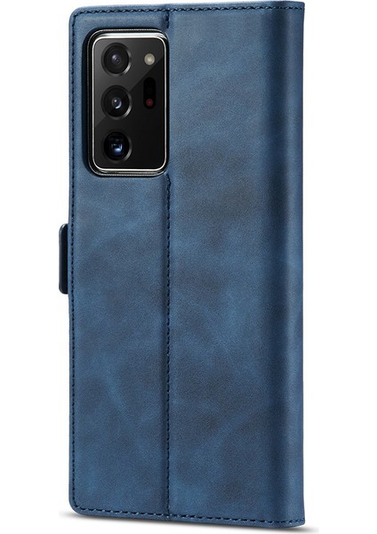 Samsung Galaxy NOTE20 ULTRA/NOTE20 Ultra 5g-Blue Için Lc Güçlü Manyetik Seri Deri Cüzdan Telefon Koruyucu Kabuk (Yurt Dışından) fiyatları