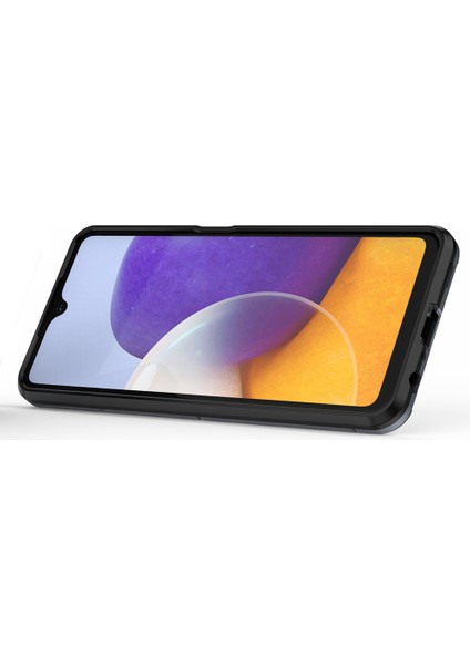 Samsung Galaxy M32 (Global Versiyon) Için Ring Tutucu Kickstandlı Kazanmaya Uyumsal Sabit Pc+Yumuşak Tpu Hibrid Telefon Kılıfı Kapak (Yurt Dışından) fırsatları