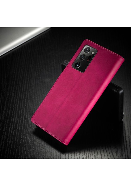 Samsung Galaxy NOTE20 Ultra/20 Ultra 5g-Red Için Deri Cüzdan Stand Kapak Telefon Kılıfı (Yurt Dışından) indirimleri