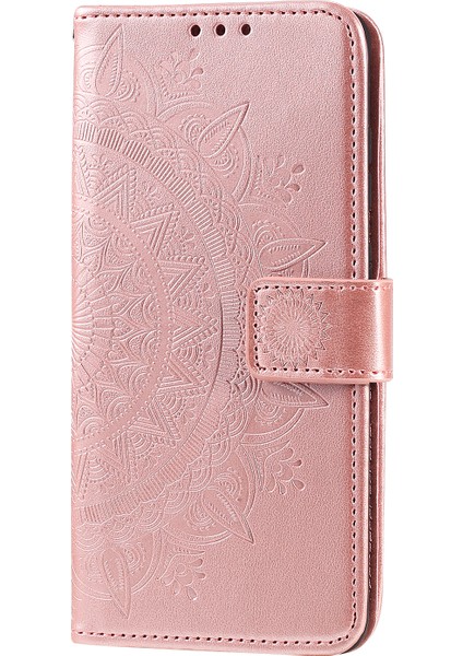 Samsung Galaxy NOTE20 ULTRA/NOTE20 Ultra 5g-Rose Gold Için Çiçek Deri Cüzdan Kılıfı (Yurt Dışından) indirimleri